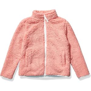 imageAmazon Essentials Girls and Toddlers Sherpa Fleece FullZip JacketMauve