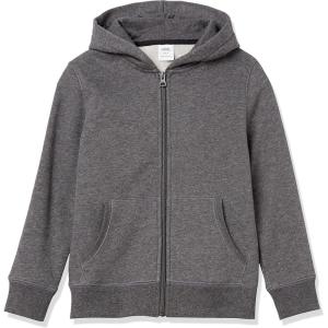 imageAmazon Essentials Hoodies  Boys ZipUp SweatshirtCharcoalGrey Heather