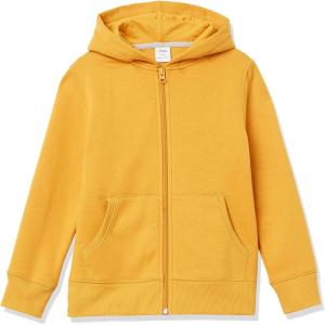 imageAmazon Essentials Hoodies  Boys ZipUp SweatshirtGolden Yellow
