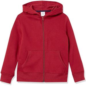 imageAmazon Essentials Hoodies  Boys ZipUp SweatshirtMaroon