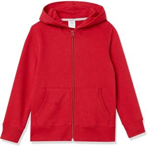imageAmazon Essentials Hoodies  Boys ZipUp SweatshirtRed