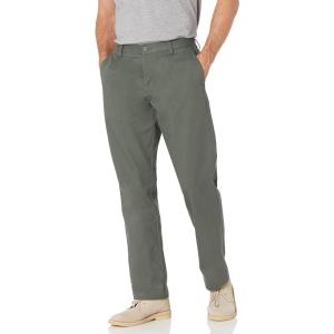 imageAmazon Essentials Mens ClassicFit WrinkleResistant FlatFront Chino Pant Available in Big ampamp TallDark Olive