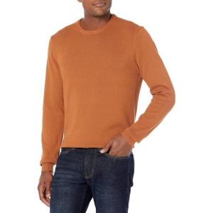 imageAmazon Essentials Mens LongSleeve Crewneck Sweater 100 Cotton Big ampamp Tall Options AvailableRust