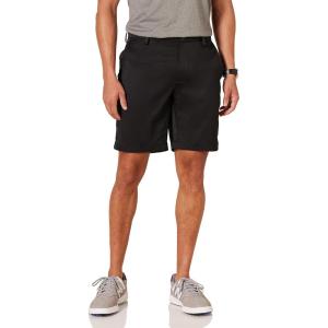 imageAmazon Essentials Mens SlimFit Stretch Golf ShortBlack