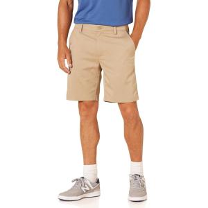 imageAmazon Essentials Mens SlimFit Stretch Golf ShortKhaki Brown