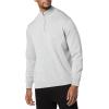 imageAmazon Essentials Mens 100 Cotton QuarterZip SweaterMedium Grey Heather