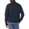 imageAmazon Essentials Mens 100 Cotton QuarterZip SweaterNavy