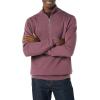 imageAmazon Essentials Mens 100 Cotton QuarterZip SweaterPlum