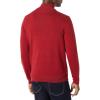 imageAmazon Essentials Mens 100 Cotton QuarterZip SweaterRed