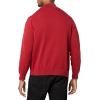 imageAmazon Essentials Mens 100 Cotton QuarterZip SweaterRed