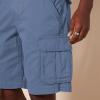 imageAmazon Essentials Mens 10quot ClassicFit Cargo Short Available in Big ampamp TallDeep Blue