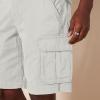 imageAmazon Essentials Mens 10quot ClassicFit Cargo Short Available in Big ampamp TallGrey
