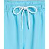 imageAmazon Essentials Mens 9quot Swim Trunks with Mesh Lining Pockets Drawstring ClosureAqua Blue