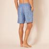 imageAmazon Essentials Mens 9quot Swim Trunks with Mesh Lining Pockets Drawstring ClosureBlue Geometric Print