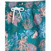 imageAmazon Essentials Mens 9quot Swim Trunks with Mesh Lining Pockets Drawstring ClosureCoral Orange