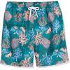 imageAmazon Essentials Mens 9quot Swim Trunks with Mesh Lining Pockets Drawstring ClosureCoral Orange