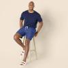 imageAmazon Essentials Mens 9quot Swim Trunks with Mesh Lining Pockets Drawstring ClosureNavy