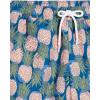 imageAmazon Essentials Mens 9quot Swim Trunks with Mesh Lining Pockets Drawstring ClosureNavy Peach Pineapple Print