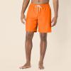 imageAmazon Essentials Mens 9quot Swim Trunks with Mesh Lining Pockets Drawstring ClosureOrange
