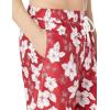 imageAmazon Essentials Mens 9quot Swim Trunks with Mesh Lining Pockets Drawstring ClosureRed Hibiscus Flower