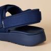 imageAmazon Essentials Mens Adjustable Triple Strap SandalNavy
