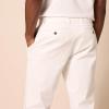 imageAmazon Essentials Mens AthleticFit Washed Comfort Stretch Chino Pant Previously GoodthreadsWhite
