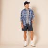 imageAmazon Essentials Mens ClassicFit 7quot Chino ShortsDark Navy