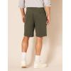 imageAmazon Essentials Mens ClassicFit 9quot Chino ShortDark Olive