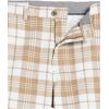 imageAmazon Essentials Mens ClassicFit 9quot Chino ShortKhaki Brown Plaid