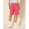 imageAmazon Essentials Mens ClassicFit 9quot Chino ShortRaspberry Red