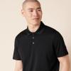 imageAmazon Essentials Mens Golf Polo Shirt Short Sleeve SlimFit QuickDryBlack