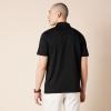 imageAmazon Essentials Mens Golf Polo Shirt Short Sleeve SlimFit QuickDryBlack