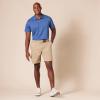 imageAmazon Essentials Mens Golf Polo Shirt Short Sleeve SlimFit QuickDryBlue