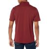 imageAmazon Essentials Mens Golf Polo Shirt Short Sleeve SlimFit QuickDryBurgundy