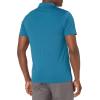 imageAmazon Essentials Mens Golf Polo Shirt Short Sleeve SlimFit QuickDryDark Blue
