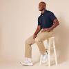 imageAmazon Essentials Mens Golf Polo Shirt Short Sleeve SlimFit QuickDryDark Navy