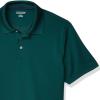 imageAmazon Essentials Mens Golf Polo Shirt Short Sleeve SlimFit QuickDryForest Green