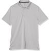imageAmazon Essentials Mens Golf Polo Shirt Short Sleeve SlimFit QuickDryLight Grey Heather