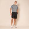imageAmazon Essentials Mens Golf Polo Shirt Short Sleeve SlimFit QuickDryMedium Grey Heather