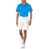 imageAmazon Essentials Mens Golf Polo Shirt Short Sleeve SlimFit QuickDryMetallic Blue
