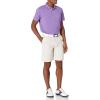 imageAmazon Essentials Mens Golf Polo Shirt Short Sleeve SlimFit QuickDryPurple Heather
