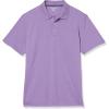 imageAmazon Essentials Mens Golf Polo Shirt Short Sleeve SlimFit QuickDryPurple Heather