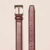 imageAmazon Essentials Mens Leather Belt Classic StyleTan