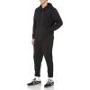 imageAmazon Essentials Mens LongSleeve French Terry FullZip Hoodie Available in Big ampamp TallBlack