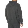 imageAmazon Essentials Mens LongSleeve French Terry FullZip Hoodie Available in Big ampamp TallCharcoal Heather
