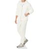 imageAmazon Essentials Mens LongSleeve French Terry FullZip Hoodie Available in Big ampamp TallEggshell White