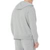 imageAmazon Essentials Mens LongSleeve French Terry FullZip Hoodie Available in Big ampamp TallGrey Heather