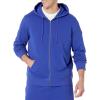 imageAmazon Essentials Mens LongSleeve French Terry FullZip Hoodie Available in Big ampamp TallRoyal Blue