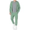 imageAmazon Essentials Mens LongSleeve French Terry FullZip Hoodie Available in Big ampamp TallSage Green