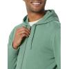 imageAmazon Essentials Mens LongSleeve French Terry FullZip Hoodie Available in Big ampamp TallSage Green